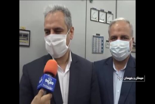 بهره برداری از طرح آبیاری دشت سیستان آغاز شد