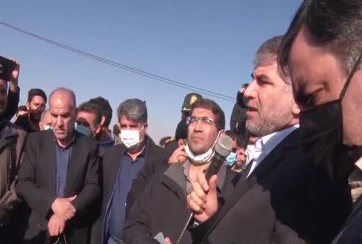 ملاقات صمصیمی و سرزده وزیر جهاد کشاورزی در حاشیه سفر استانی هیت دولت به استان زنجان
