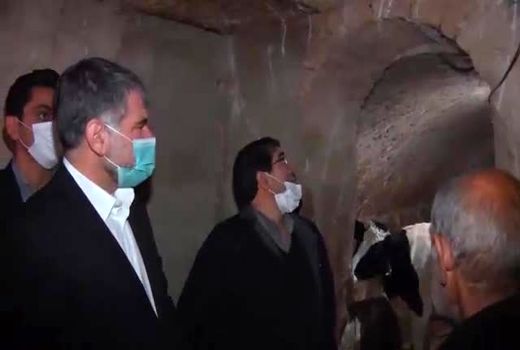 قول مساعد وزیر جهاد کشاورزی برای حل کردن مشکلات اهالی یک روستا در شهرستان خدابنده