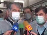 بازدید وزیر جهاد کشاورزی از کشتارگاه دام احسان ری در استان تهران 
