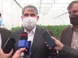 مصاحبه با وزیر جهاد کشاورزی دکتر ساداتی نژاد در سفر استانی هیت دولت به شهرستان نظرآباد استان البرز 
